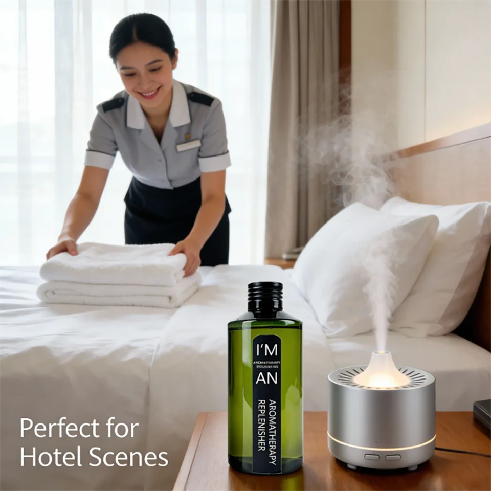 200ML Flameless Aromatherapy Essential Oil Hilton Hotel Aromatherapy Supplement Liquid for Air humidifier Aroma Machine Lasting